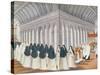 Procession of the Holy Sacrament in the Cloister, from 'L'Abbaye De Port-Royal', C.1710-Louise Madelaine Cochin-Stretched Canvas