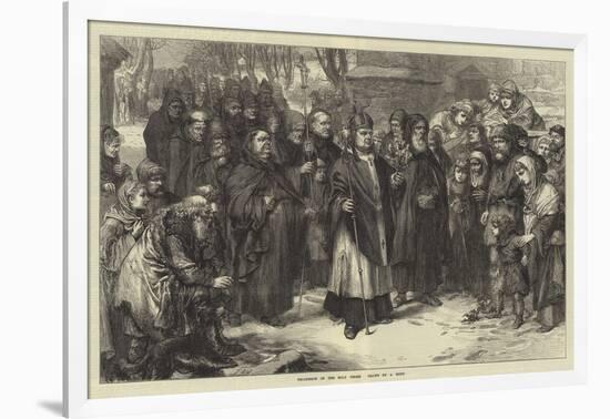 Procession of the Holy Thorn-null-Framed Giclee Print