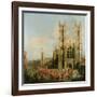 Procession of the Knights of the Bath-Canaletto-Framed Giclee Print