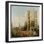 Procession of the Knights of the Bath-Canaletto-Framed Giclee Print