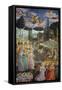 Procession of the Magi: Angels in Adoration-Benozzo Gozzoli-Framed Stretched Canvas