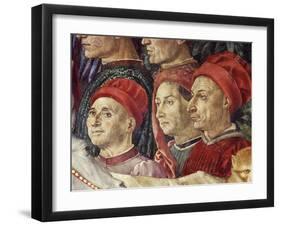 Procession of the Magi Kings to Bethlehem, 1459-Benozzo Gozzoli-Framed Giclee Print