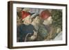 Procession of the Magi Kings to Bethlehem, 1459-Benozzo Gozzoli-Framed Giclee Print