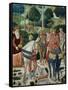 Procession of the Magi: Wall with Giuliano, detail (The Patriarch of Constantinople)-Benozzo Gozzoli-Framed Stretched Canvas
