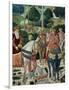 Procession of the Magi: Wall with Giuliano, detail (The Patriarch of Constantinople)-Benozzo Gozzoli-Framed Giclee Print