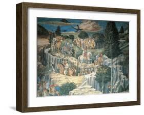 Procession of the Magi-Benozzo Gozzoli-Framed Giclee Print