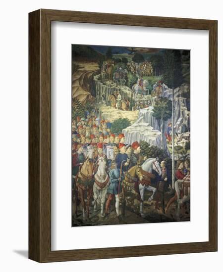 Procession of the Magi-Benozzo Gozzoli-Framed Giclee Print