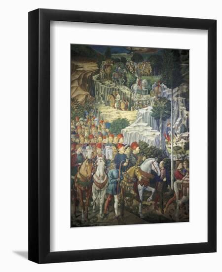 Procession of the Magi-Benozzo Gozzoli-Framed Giclee Print