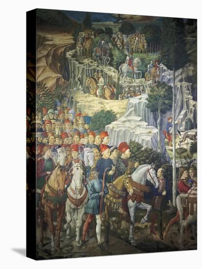 Procession of the Magi-Benozzo Gozzoli-Stretched Canvas