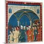 Procession of the Notaries Through the Streets of Perugia for the Feast of Candlemas-null-Mounted Giclee Print