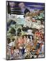 Procession of the Oldest King, 1459-60-Benozzo di Lese di Sandro Gozzoli-Mounted Giclee Print