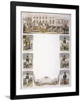 Procession of the Prince Regent, 1814-null-Framed Giclee Print