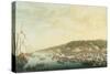 Procession of the Royal Ships at Posillipo, Naples-Pietro Fabris-Stretched Canvas