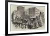 Procession of the Sheriffs to Westminster, on Monday Last-null-Framed Giclee Print