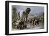 Procession of the Trojan Horse into Troy-Giovanni Battista Tiepolo-Framed Giclee Print