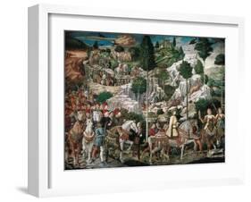 Procession of the Youngest King-Gozzoli Benozzo-Framed Art Print