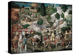 Procession of the Youngest King-Gozzoli Benozzo-Stretched Canvas