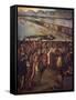 Procession of Virgin of Guadalupe, Unknown 17th Century Artist, Mexico-null-Framed Stretched Canvas