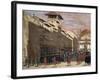 Procession on via De' Servi in Florence-null-Framed Photographic Print