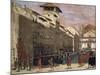 Procession on via De' Servi in Florence-null-Mounted Photographic Print
