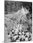 Procession to a Buddhist Temple, Diyatalawa, Ceylon, C1945-null-Mounted Giclee Print