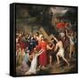 Procession to Calvary-Gaspare Landi-Framed Stretched Canvas