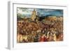 Procession to Cavalry - Complete-Pieter Breughel the Elder-Framed Art Print