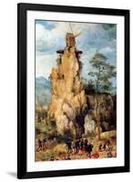 Procession to Cavalry - Detail-Pieter Breughel the Elder-Framed Art Print