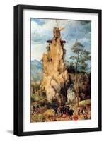 Procession to Cavalry - Detail-Pieter Breughel the Elder-Framed Art Print