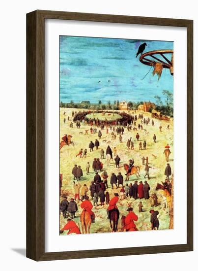 Procession to Cavalry - Detail-Pieter Breughel the Elder-Framed Art Print