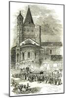 Procession to St. Martin's Cologne Köln 1846 Germany-null-Mounted Giclee Print