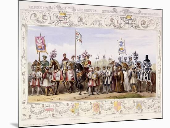 Procession to the Lists, 1843-James Henry Nixon-Mounted Giclee Print
