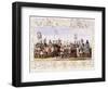 Procession to the Lists, 1843-James Henry Nixon-Framed Giclee Print