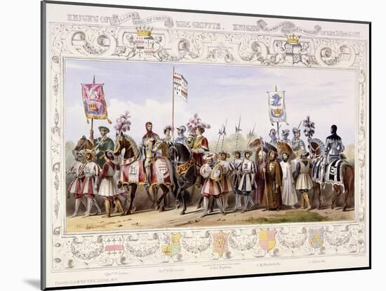 Procession to the Lists, 1843-James Henry Nixon-Mounted Giclee Print