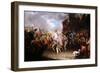 Procession to the Roiall Justs Holden in Smithfield, London, A.D. 1370, circa 1829-Samuel Lover-Framed Giclee Print