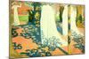 Procession under the Trees, 1892-Maurice Denis-Mounted Giclee Print