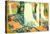 Procession under the Trees, 1892-Maurice Denis-Stretched Canvas