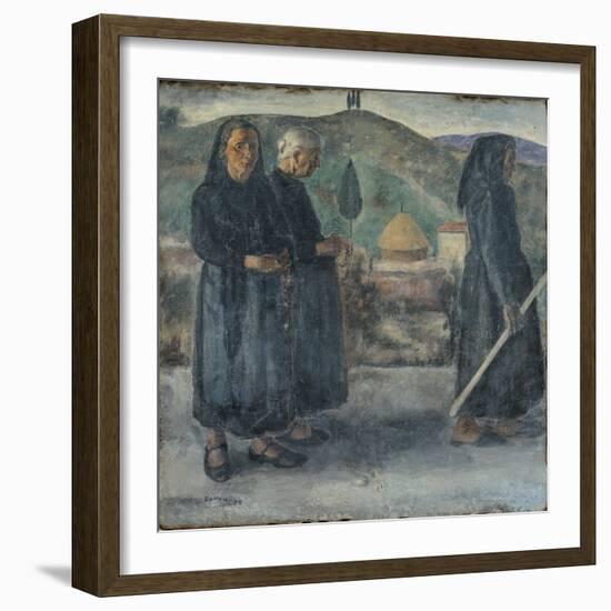 Procession-Ardengo Soffici-Framed Giclee Print