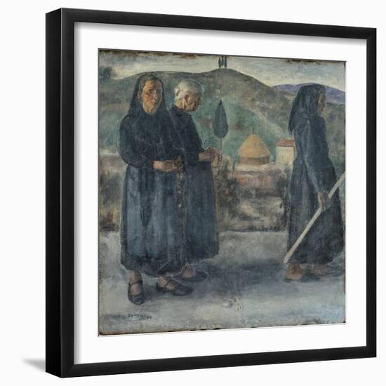 Procession-Ardengo Soffici-Framed Giclee Print