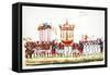 Procession-null-Framed Stretched Canvas