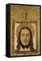 Processional Banner with Veronica-Valenza Master,-Framed Stretched Canvas