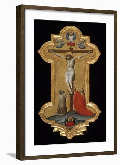 Processional Cross, 1392-95-Lorenzo Monaco-Framed Giclee Print