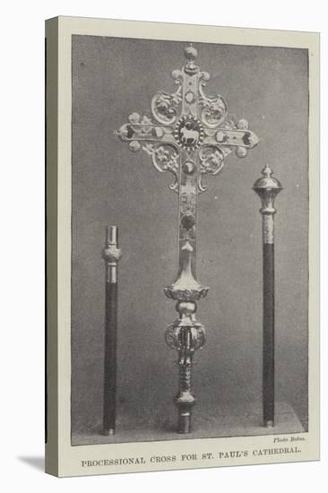 Processional Cross for St Paul's Cathedral-null-Stretched Canvas