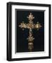 Processional Cross of Saint Maximus, in Silver, Enamel and Copper-null-Framed Giclee Print