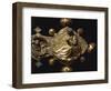 Processional Cross of Saint Maximus, in Silver, Enamel and Copper-null-Framed Giclee Print