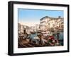 Processione Sul Canal Grande, Venice-null-Framed Giclee Print