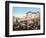 Processione Sul Canal Grande, Venice-null-Framed Premium Giclee Print