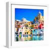 Procida Island Naples - Italy-null-Framed Art Print