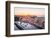 Procida, La Corricella Harbour. Campania, Italy.-Francesco Riccardo Iacomino-Framed Photographic Print