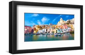 Procida MediterraneanSea Italy-null-Framed Art Print